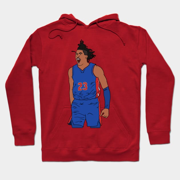 Jaden Ivey Celebration Hoodie by rattraptees